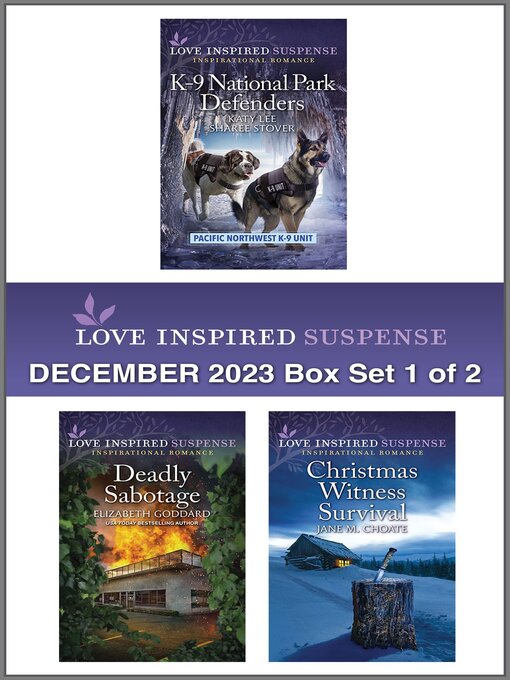 Title details for Love Inspired Suspense December 2023--Box Set 1 of 2 by Katy Lee - Available